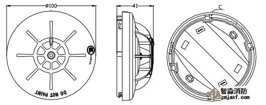 JTW-ZOM-GST9612點型感溫火災探測器